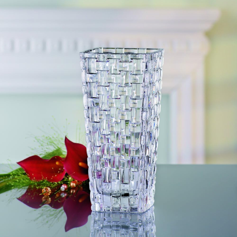Nachtmann  Crystal Vase 28cm = 11" Bossa Nova collection