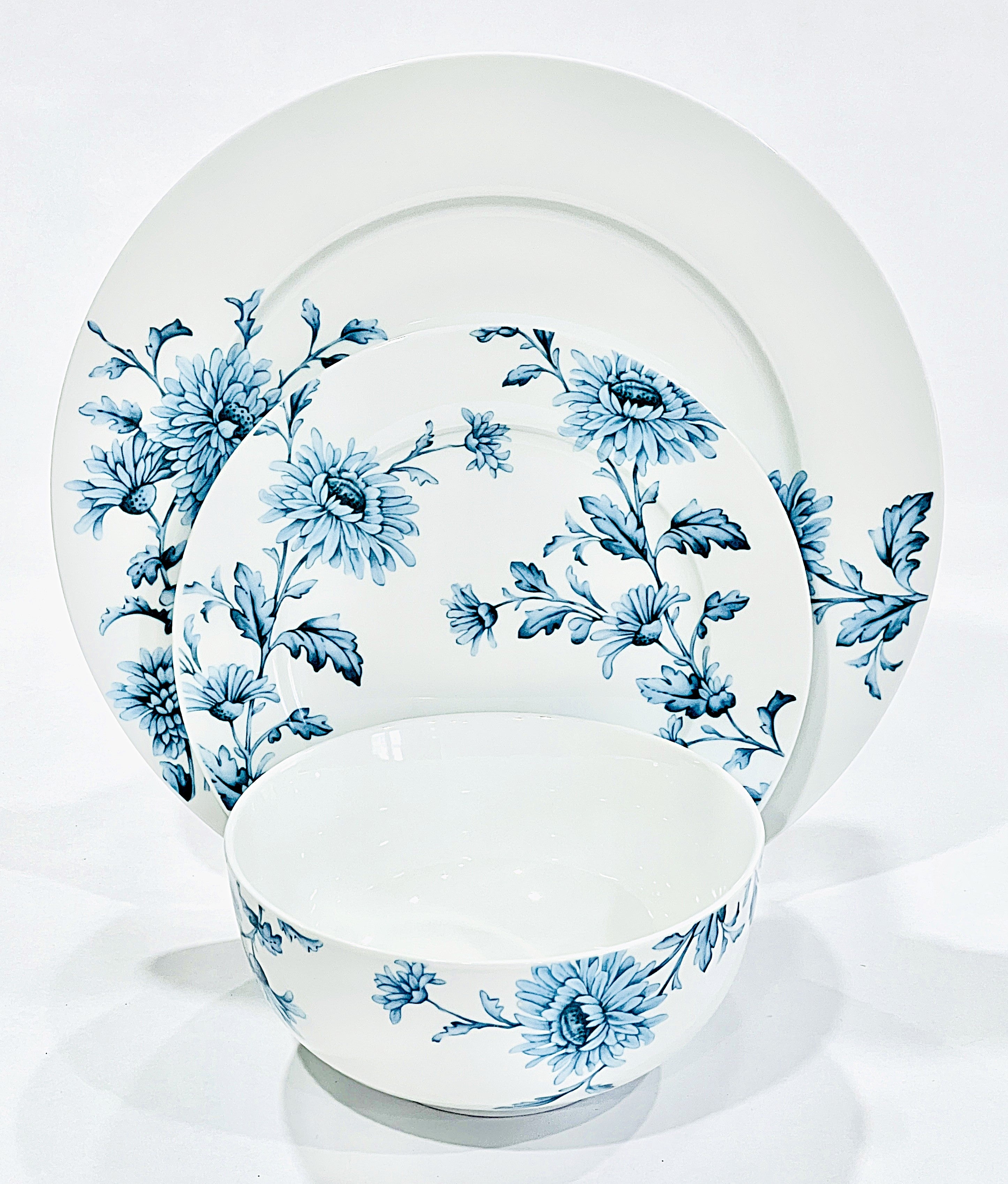 Vintage Denim 16 piece Dinner set by Portmeirion home Porcelain