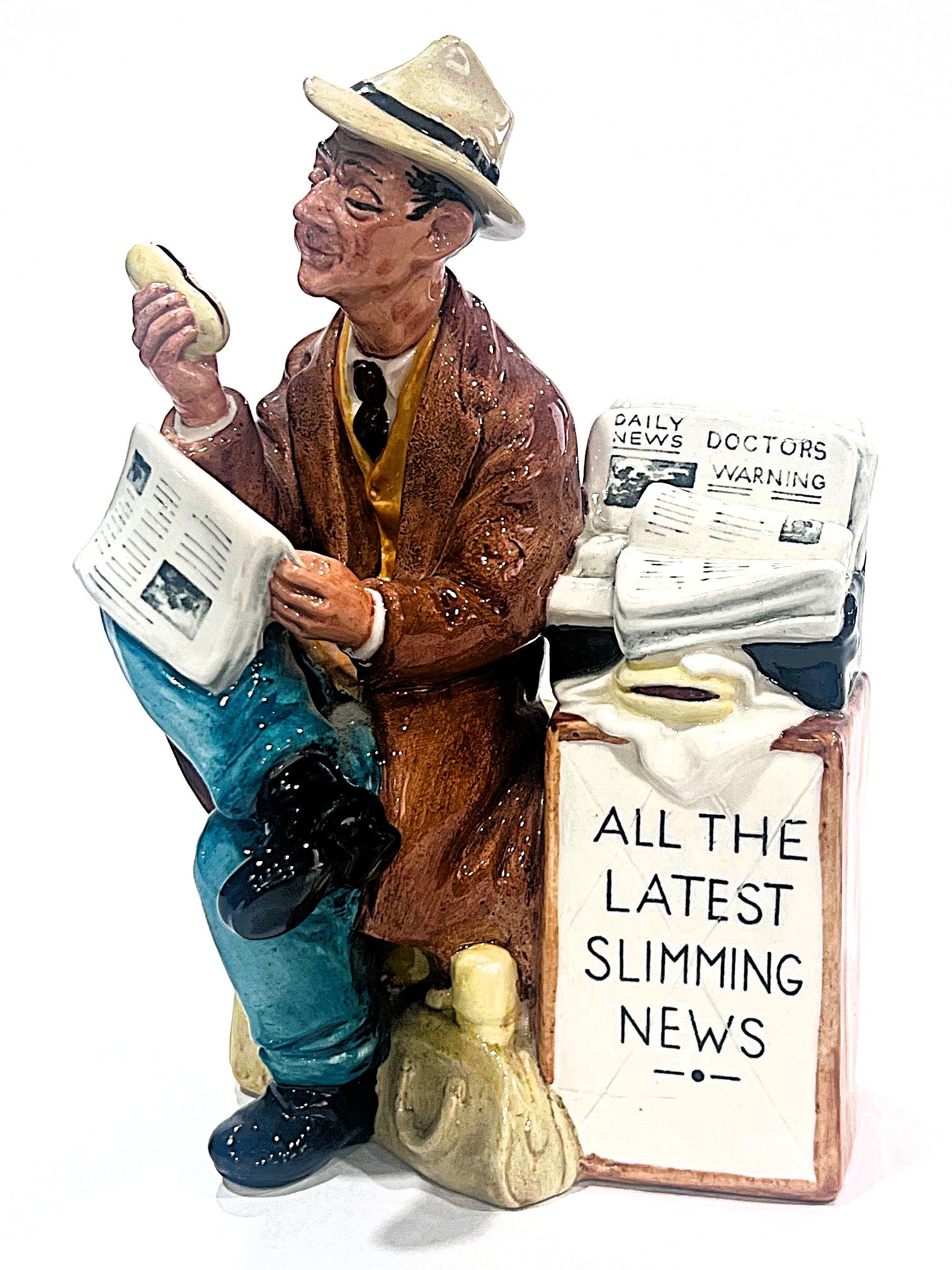 Royal Doulton Stop press figurine HN2683 hand made and painted in England