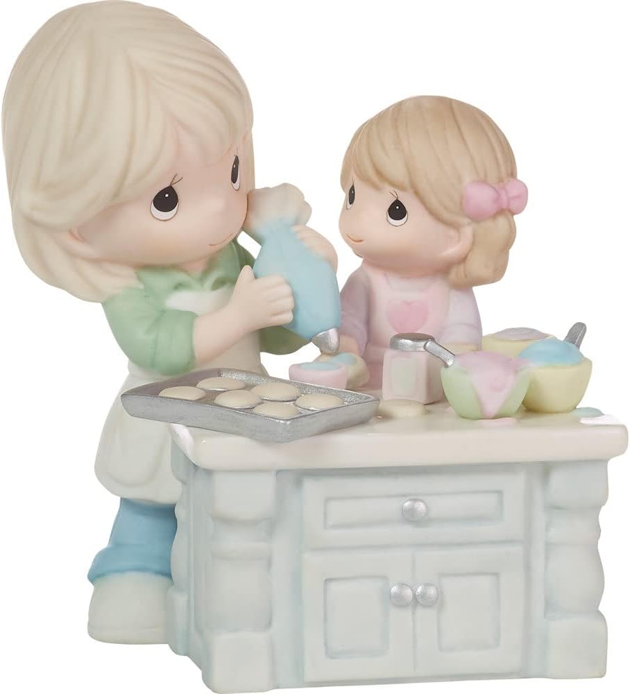 Precious Moments Grandmas Are Moms with Lots of Frosting Porcelain Figurine
