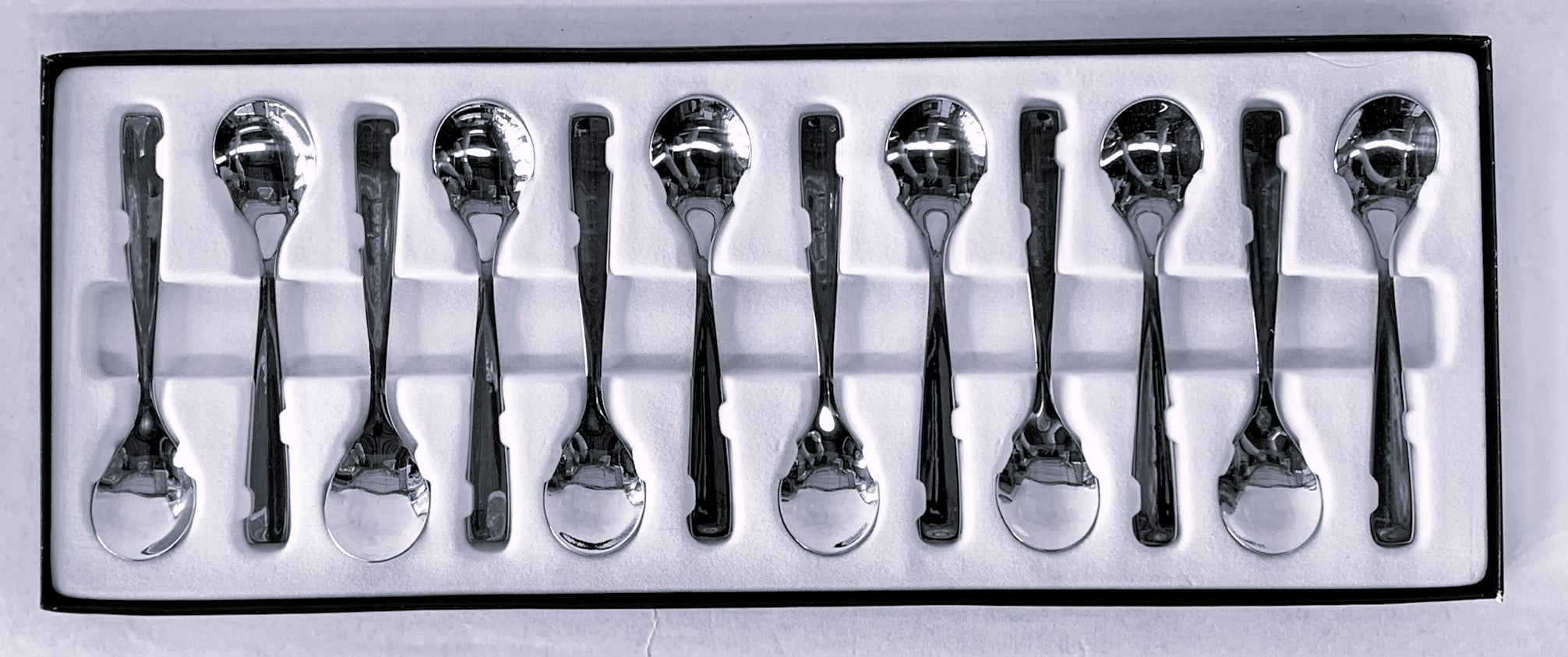 Espresso Spoons 12 piece Set 18/10 Stainless Steel.