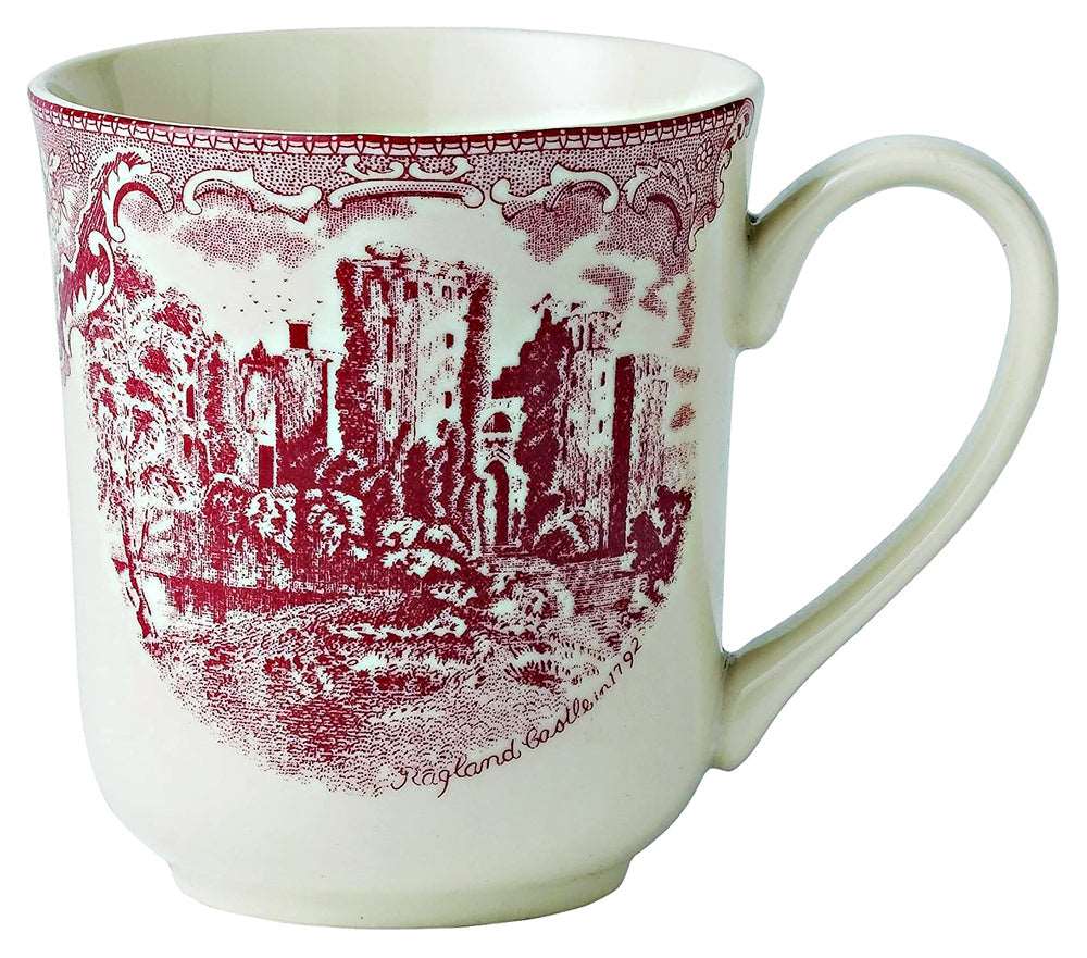 Johnson Brothers Old Britain Castles Pink Mug, 10 ounce - Royal Gift