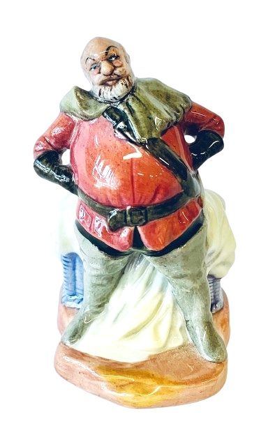 Royal Doulton Falstaff figurine hn3236 hand made and painted in Englan