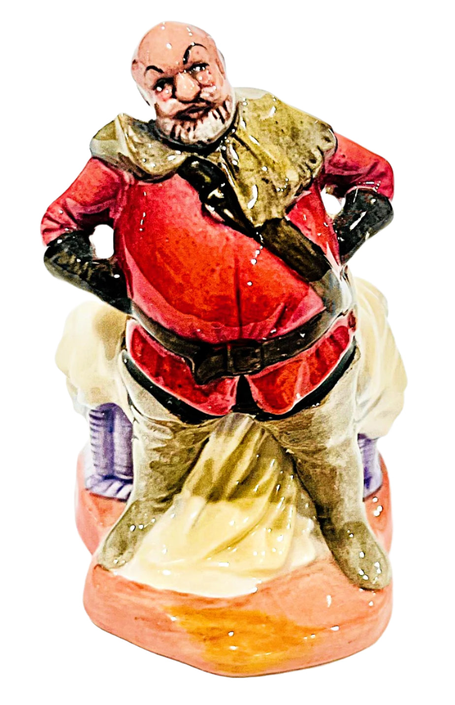 Royal Doulton Falstaff figurine hn3236 hand made and painted in England