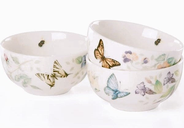 Lenox Butterfly Meadow Bowls Set of 3