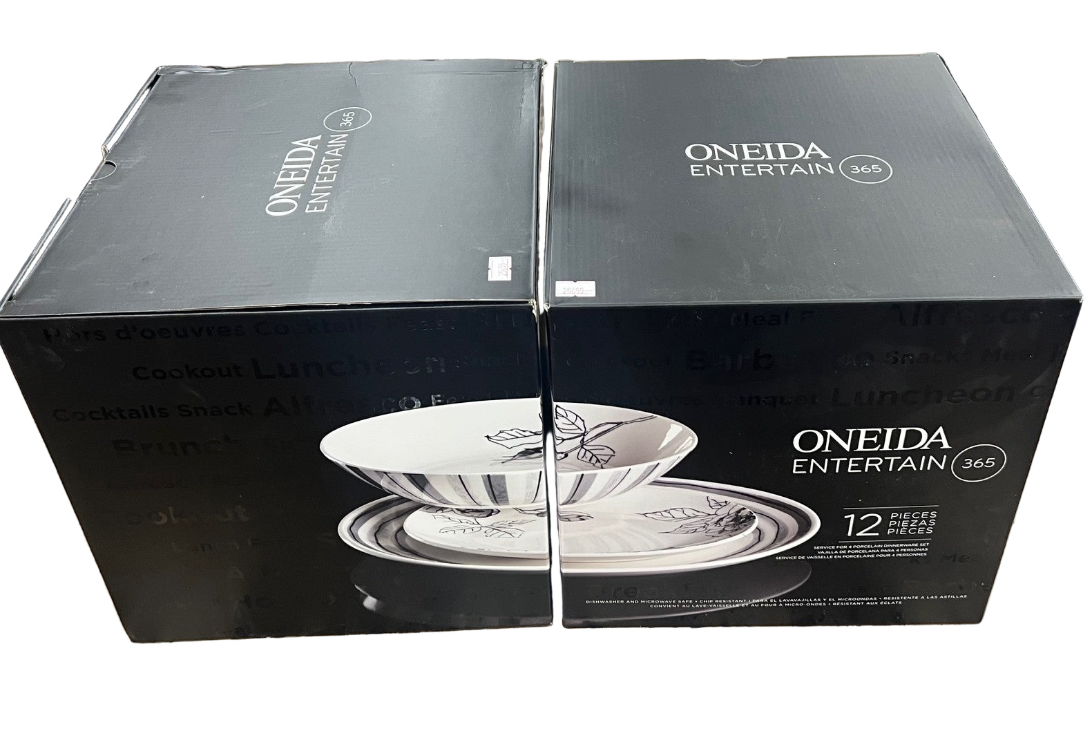 【ONEIDA】ティーセット 3点 ティーポット Oneida 12 Piece Dinnerware Set entertain 365