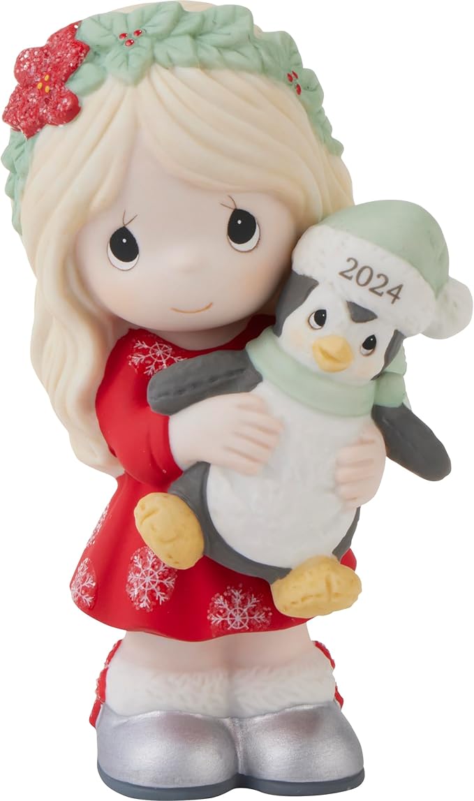 Precious Moments 2024 Christmas Figurine | Have Yourself A Merry Little Christmas Dated 2024