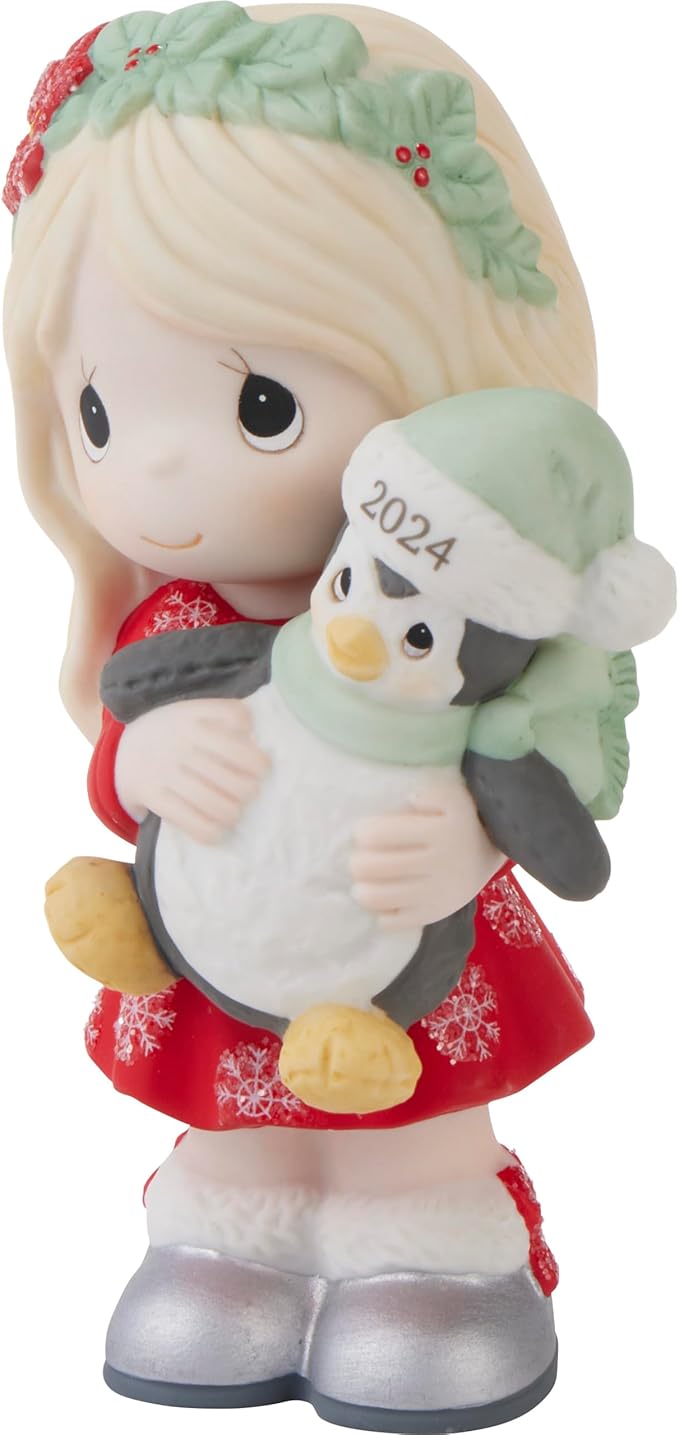 Precious Moments 2024 Christmas Figurine | Have Yourself A Merry Little Christmas Dated 2024