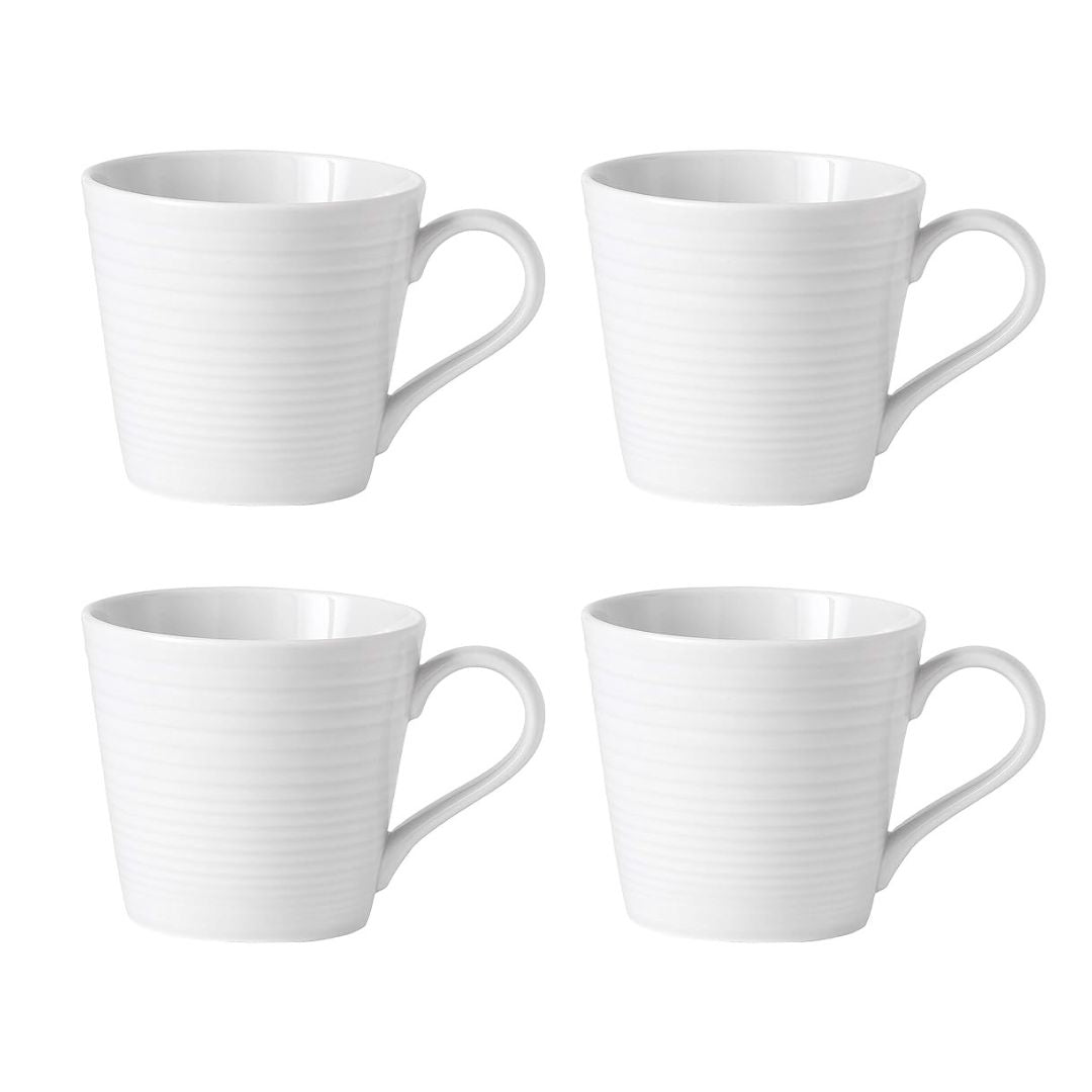 Royal Doulton Mug Maze white set of 4 Gordon Ramsay collection