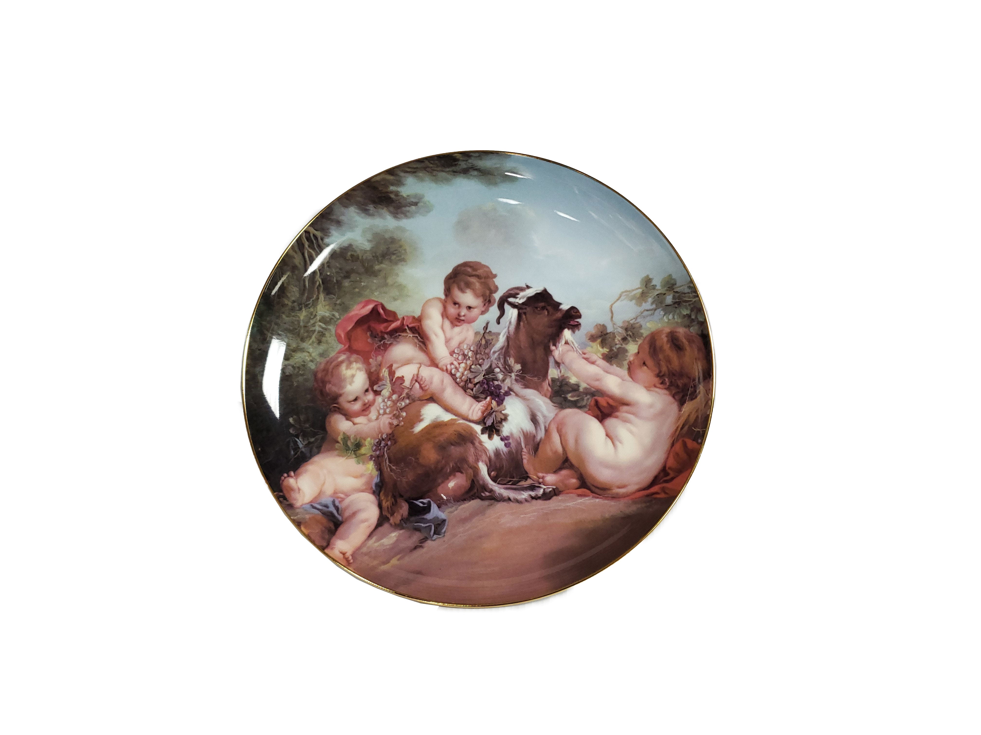 Collector Plate 8" Victorian Decorative Athenaeum - Royal Gift