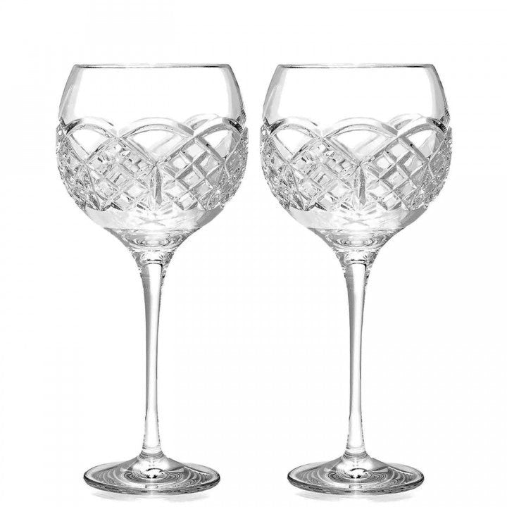 Kieran by Waterford Wine crystal glasses - Set of 2 - Royal Gift