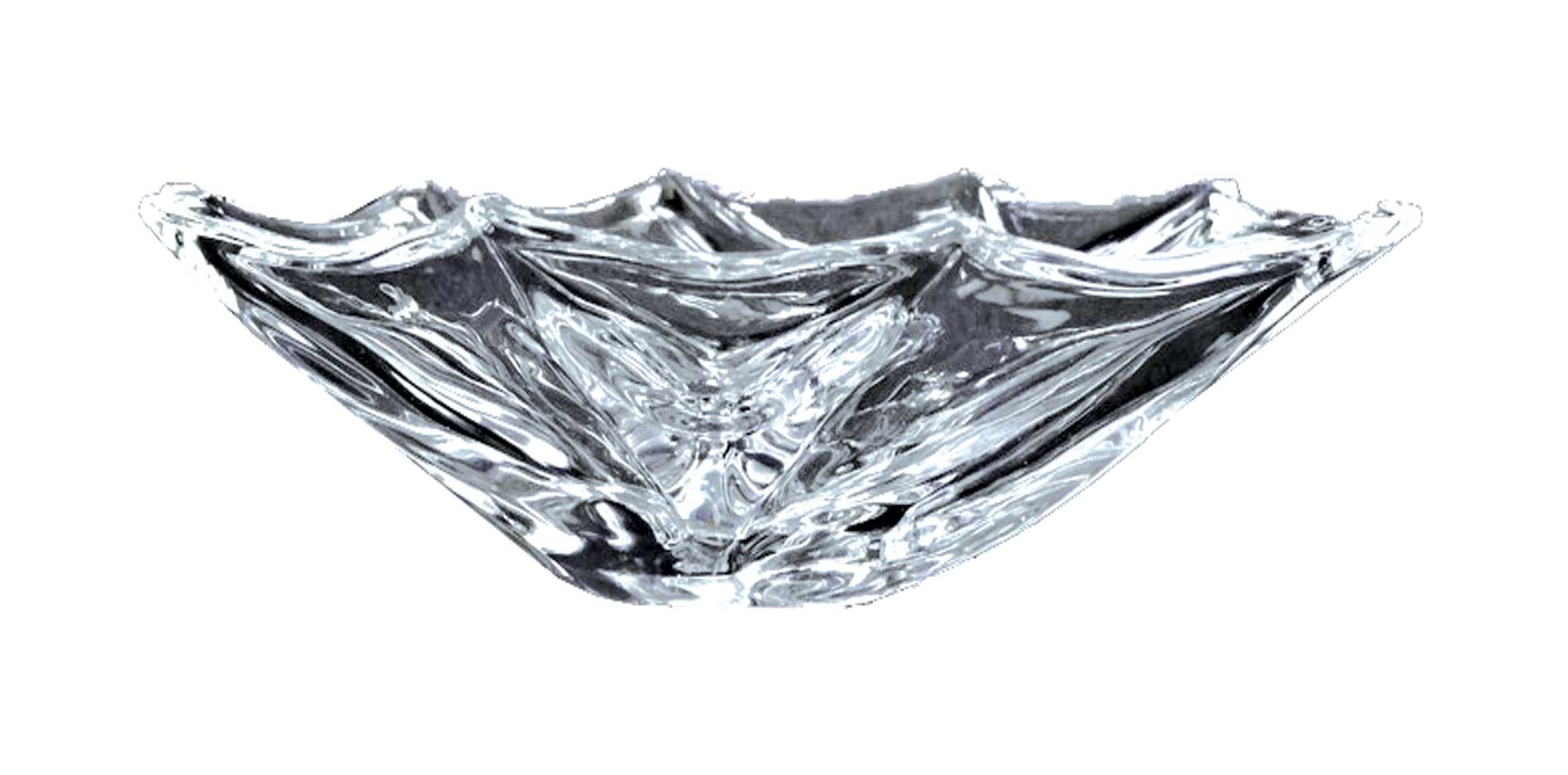 Crystal Wave Style Bowl 13" - Royal Gift