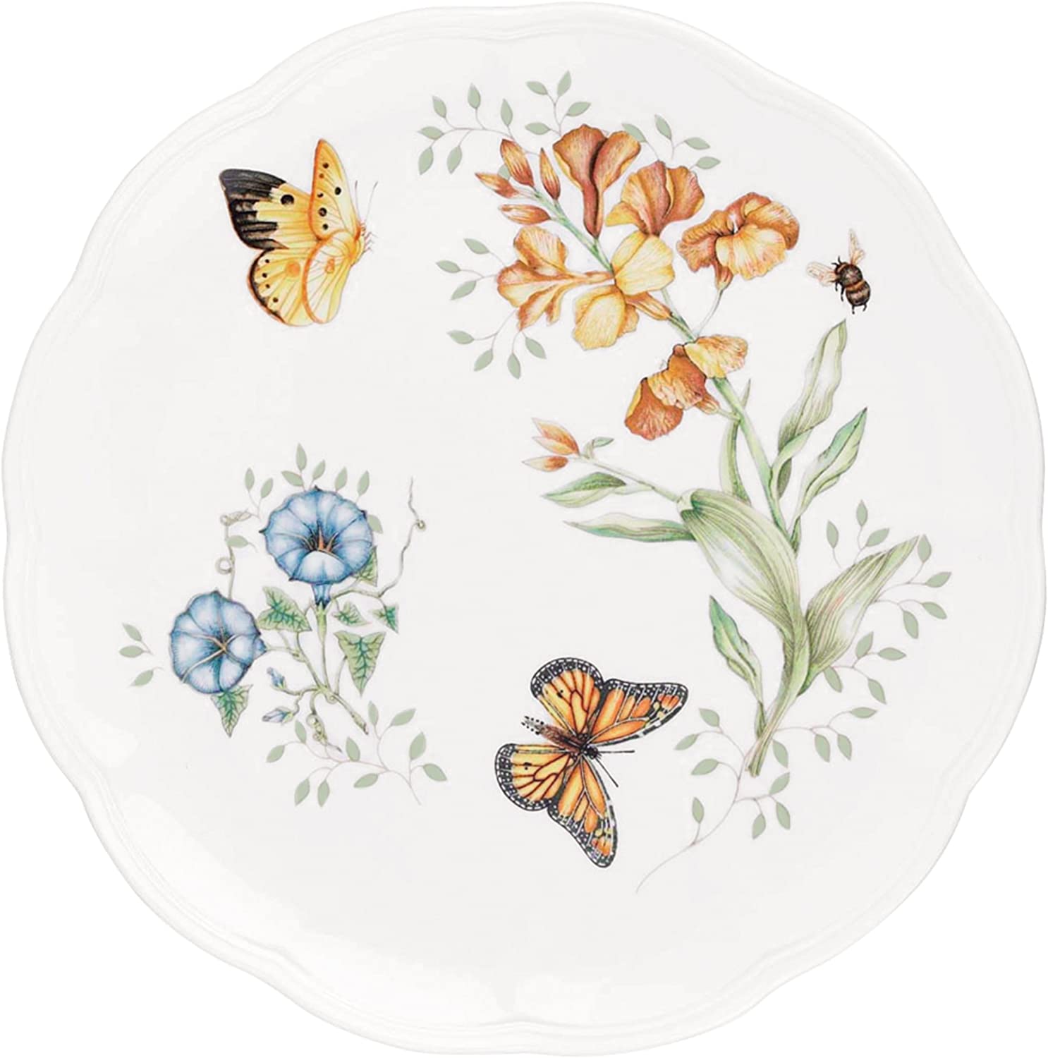 Lenox Butterfly Meadow Dinner plate Monarch 11" 27cm diameter - Royal Gift