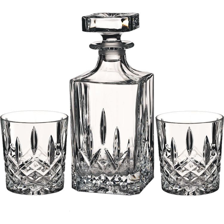 Waterford Markham Decanter and 2 Glasses Set Marquis collection