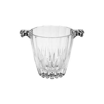 Ice Bucket Crystal from Lisa Mori Versai 7.5"wide X 5.5"deep X 5.5"tall - Royal Gift