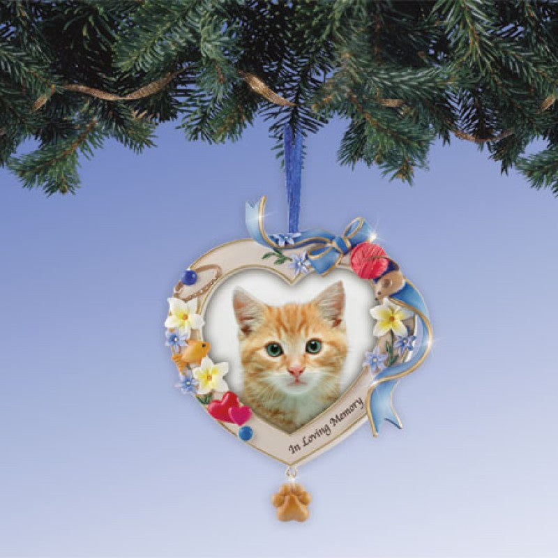 Bradford Exchange Cat Bereavement Ornament - Royal Gift