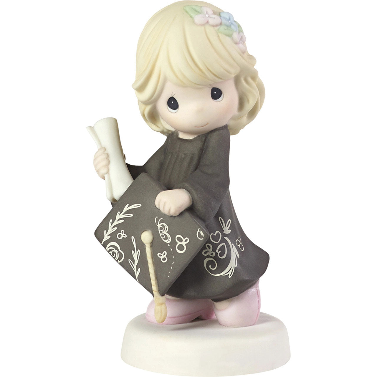 Precious Moments Graduate Girl Figurine The Future Belongs To You - Royal Gift