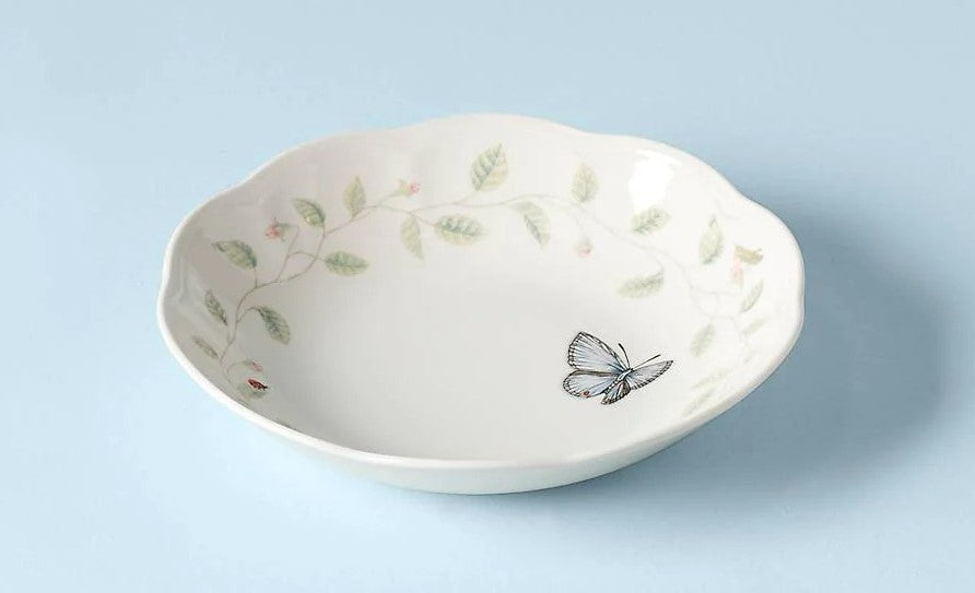 Lenox Butterfly Meadow Bowl pasta/Soup 8.7"diameter X 1.8"high - Royal Gift