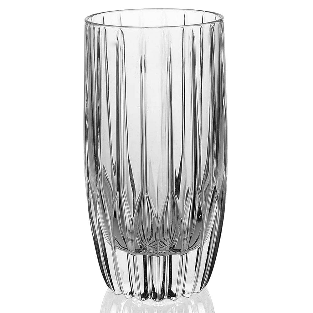 Mikasa Carroll Gate Fine Crystal Highball Glasses -Elegant and Sophisticated