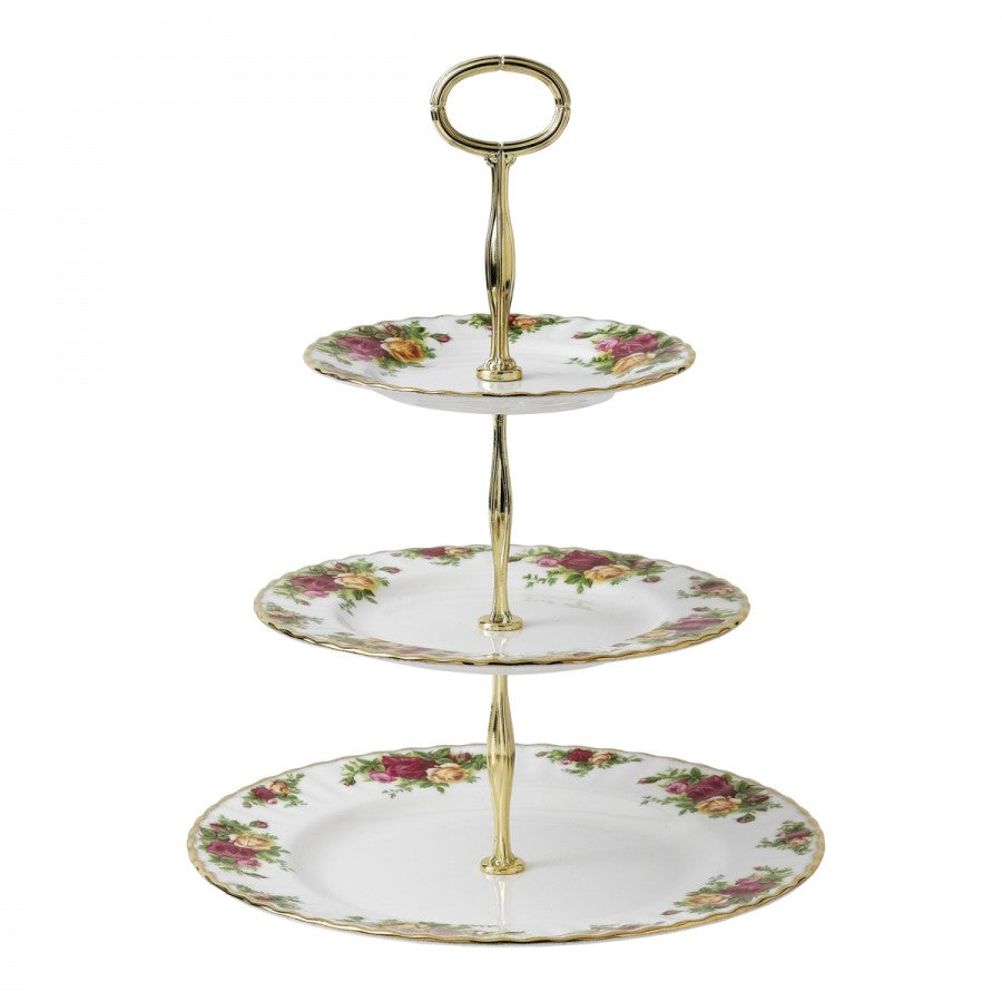 Royal Albert 3-Tier Cake Stand - Royal Gift