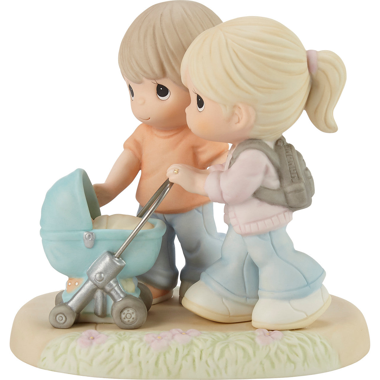 Precious Moments (You Strolled Into Our Hearts) Porcelain Figurine