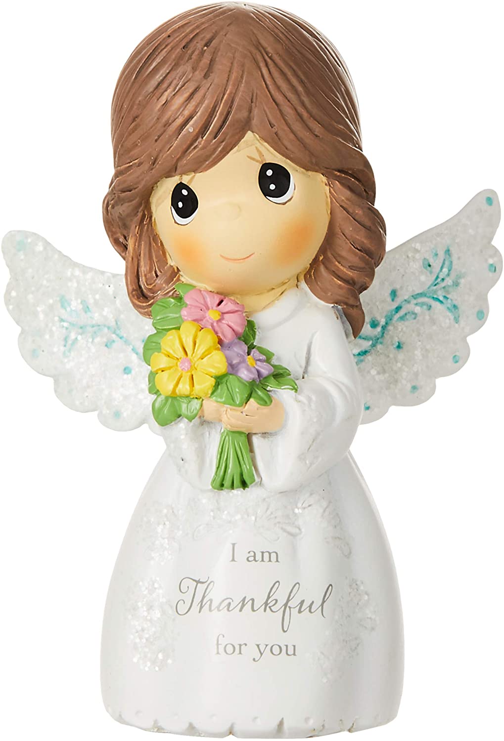 Precious Moments - I Am Thankful for You - Mini angel Figurine - Royal Gift