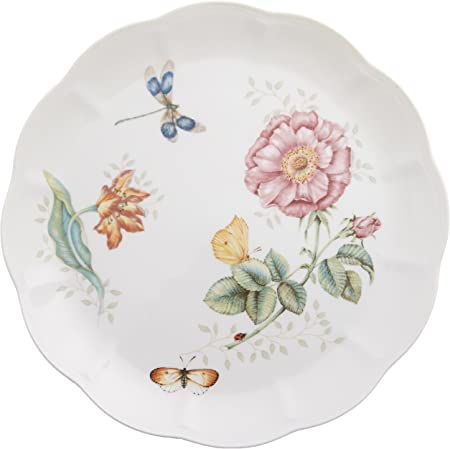 Lenox Butterfly Meadow Dinner plate dragonfly - 11" 27cm diameter - Royal Gift