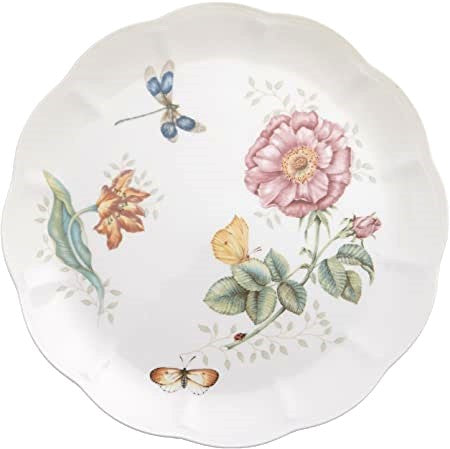 Lenox Butterfly Meadow Dinner plate dragonfly - 11" 27cm diameter - Royal Gift