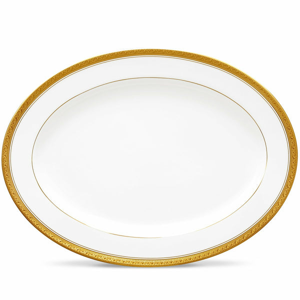 Noritake Crestwood Gold Platter 14