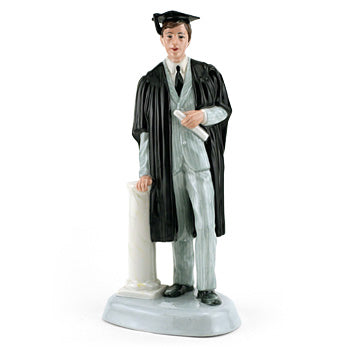 Royal Doulton The Graduate Figurine HN3017 Male - Royal Gift