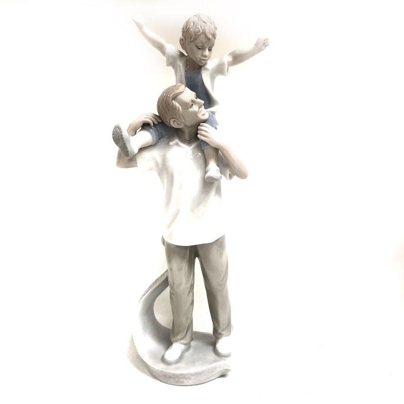 Father and Son 12" Porcelain Statue - Royal Gift