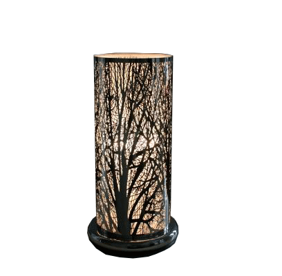 Touch Sensor Silver Lamp – Super Sized Forest 19" - Royal Gift