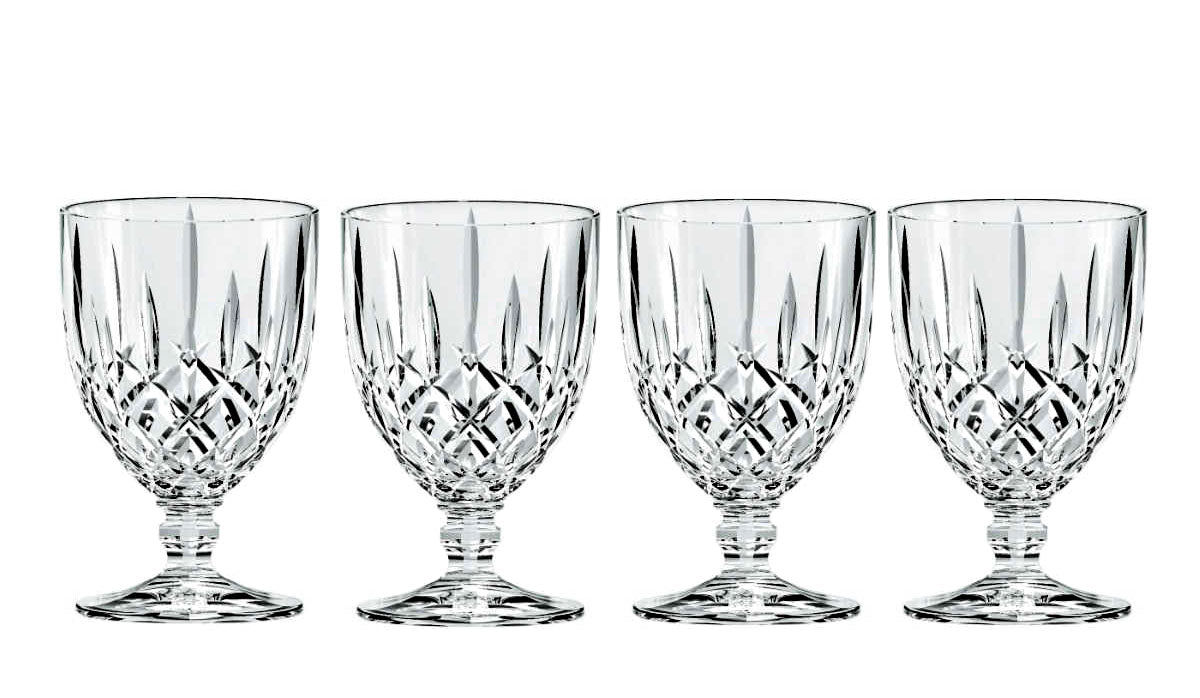 Noblesse 4 Crystal Goblet, 12-OZ, by Nachtmann, Made in Germany - Royal Gift