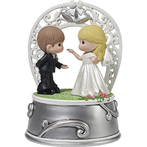 Precious Moments Wedding Couple First Dance Bride & Groom Musical, 172101 - Royal Gift