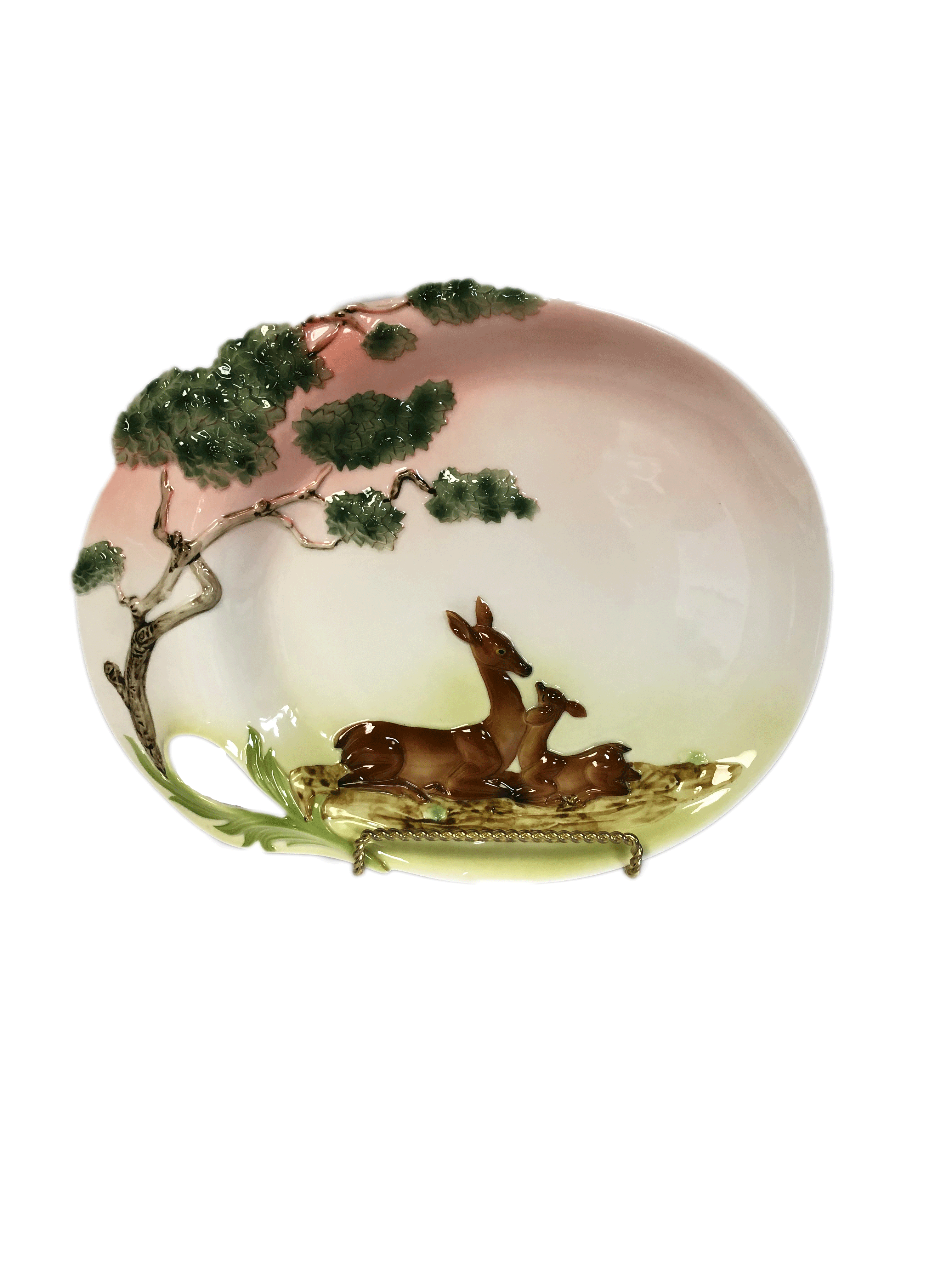 Deer Platter 14" - Royal Gift