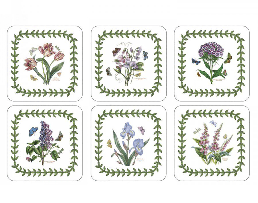 Botanic Garden Coasters 6 piece set by Pimpernel - Royal Gift