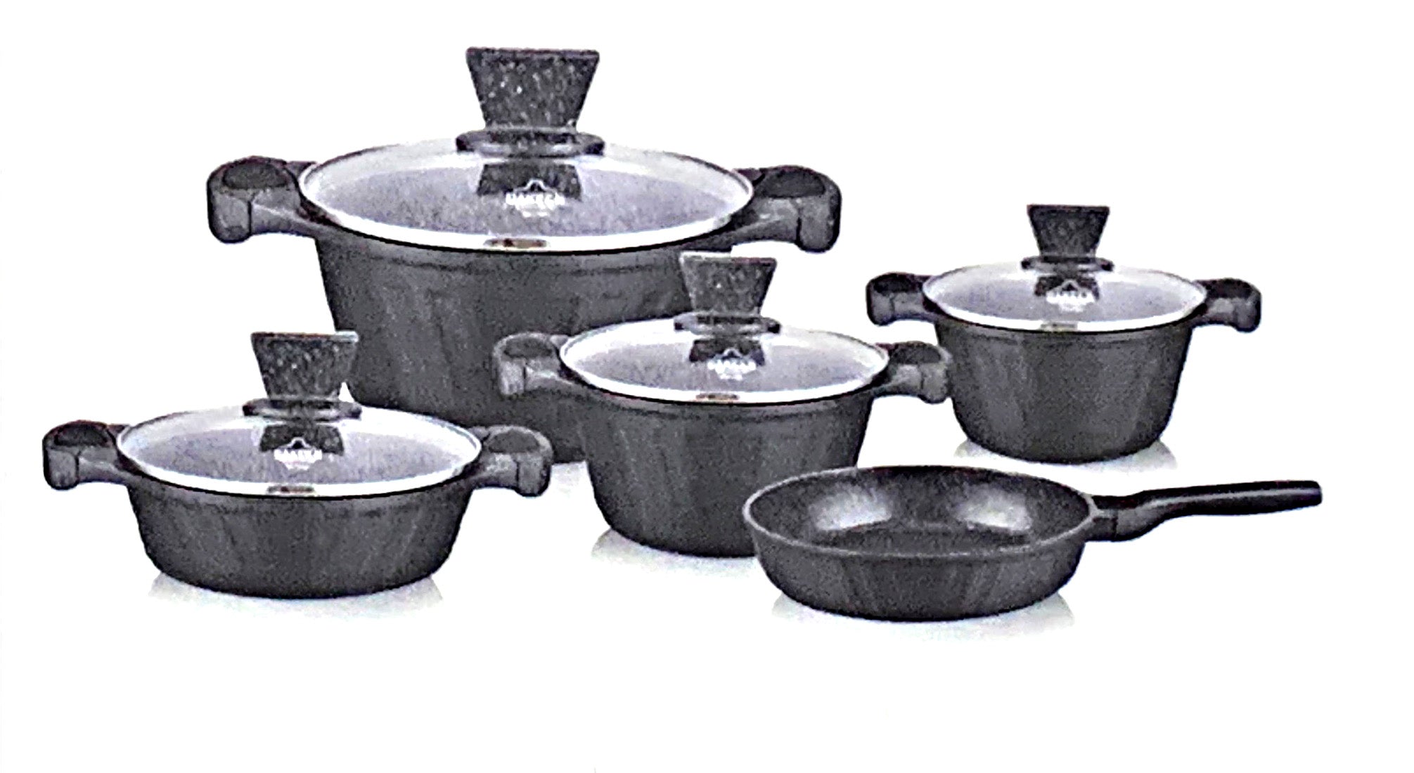 Granite Cookware 15 piece Set Uakeen Collection. - Royal Gift