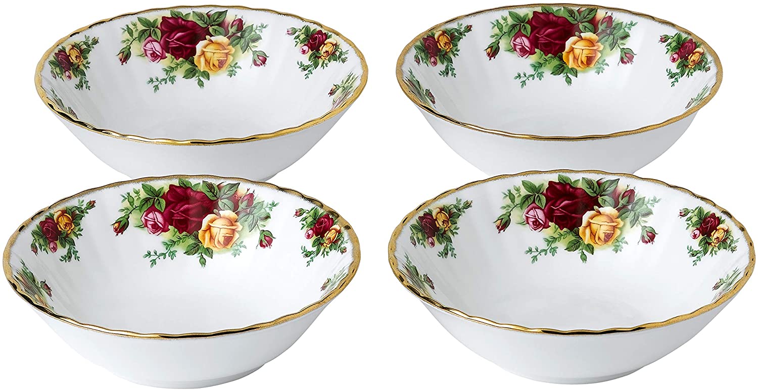 Royal Albert Old Country Roses Bowls 4pc Set - Royal Gift