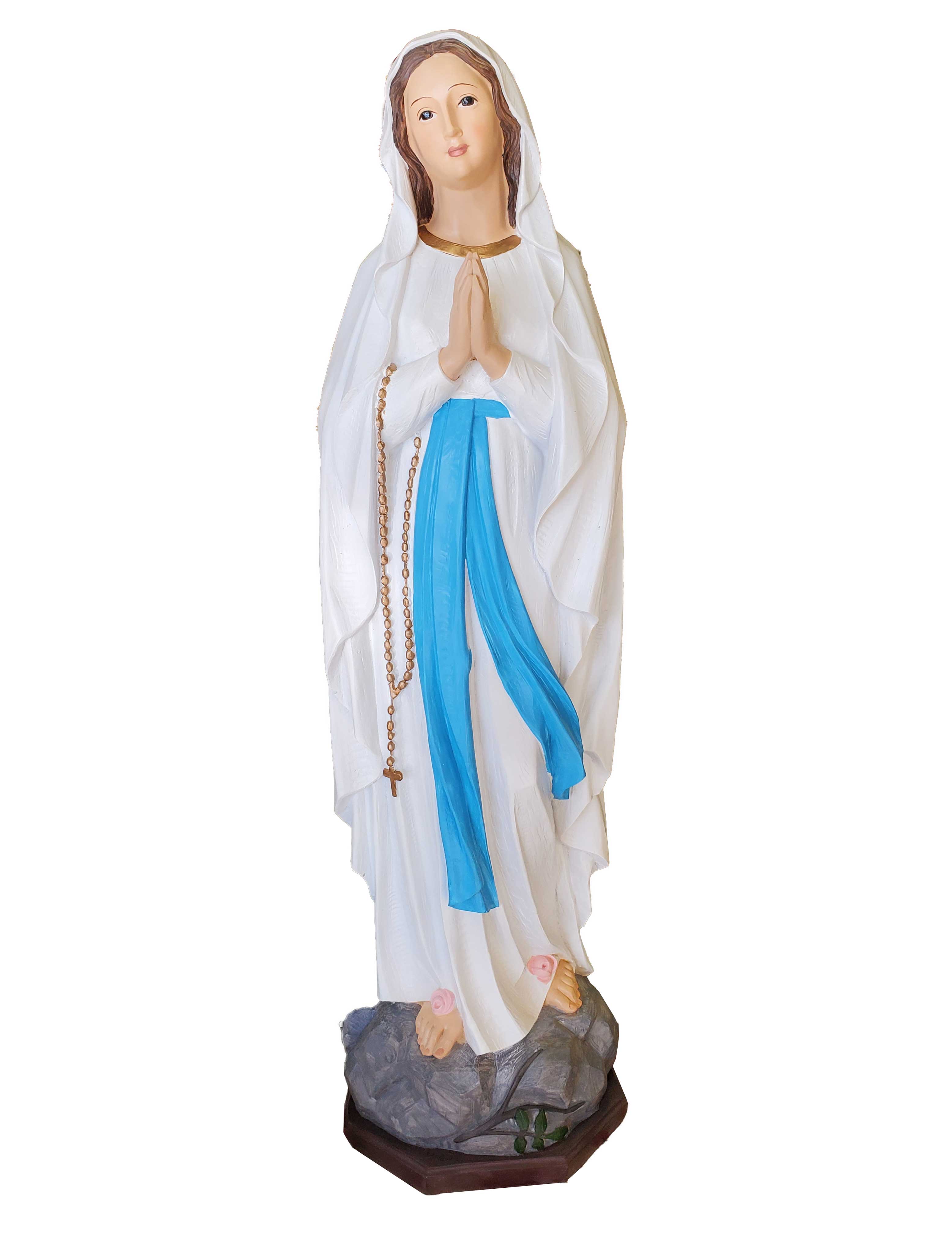 Madonna Statue 48" Ceramic (Our Lady of Grace) - Royal Gift