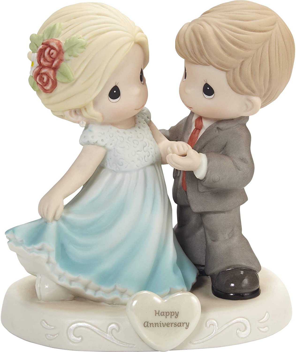 Precious Moments happy anniversary (You Make Life Beautiful Figurine) - Royal Gift