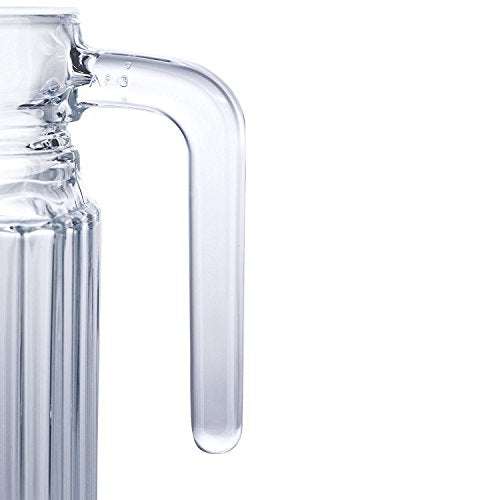Pitchers 16.75 oz. Quadro Glass By Luminarc - Royal Gift