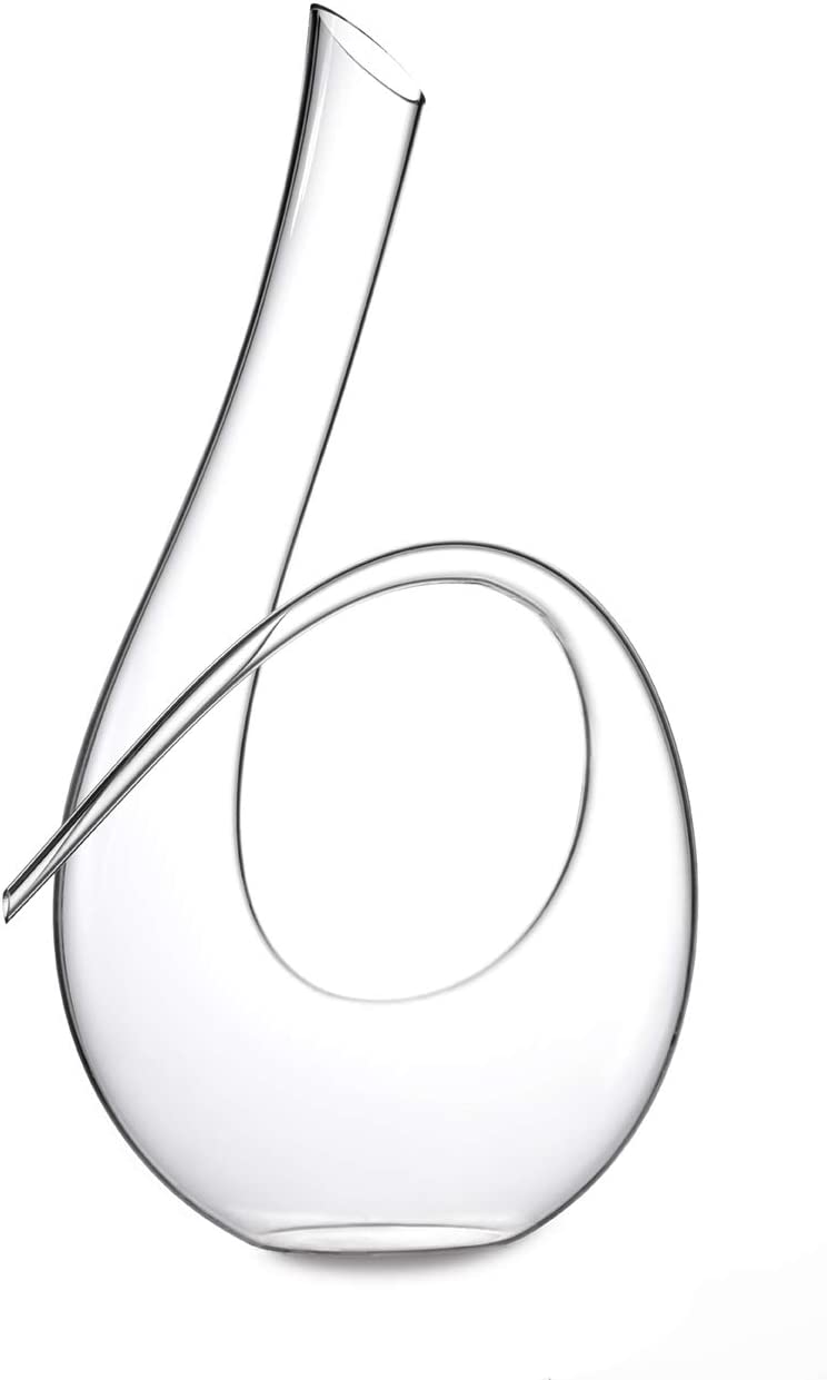 Artisan Carafe Glass 1-Litre size - Royal Gift