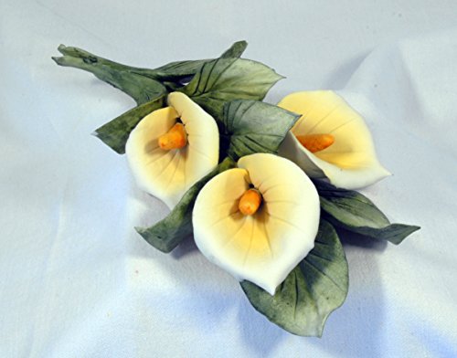 Capodimonte Calla Lily Porcelain Flower Hand Made in Italy - Royal Gift