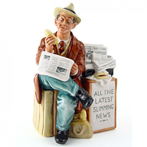 Royal Doulton Stop press figurine hn2683 hand made and painted in England - Royal Gift