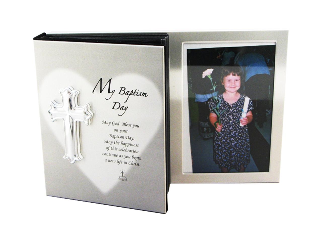 Confirmation Picture Frame and Photo Album 4" x 6" - Royal Gift