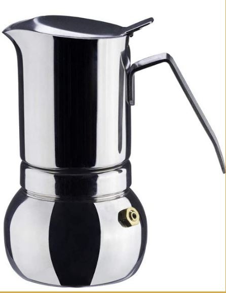 Vev Vigano Stovetop Espresso Maker (4-Cup) - Royal Gift