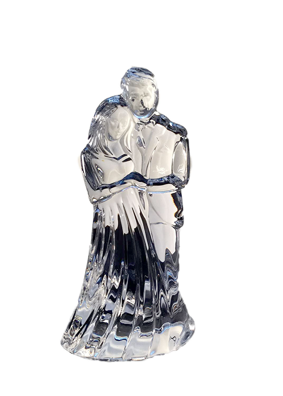 Waterford Bride and Groom Crystal Figurine 7" - Royal Gift