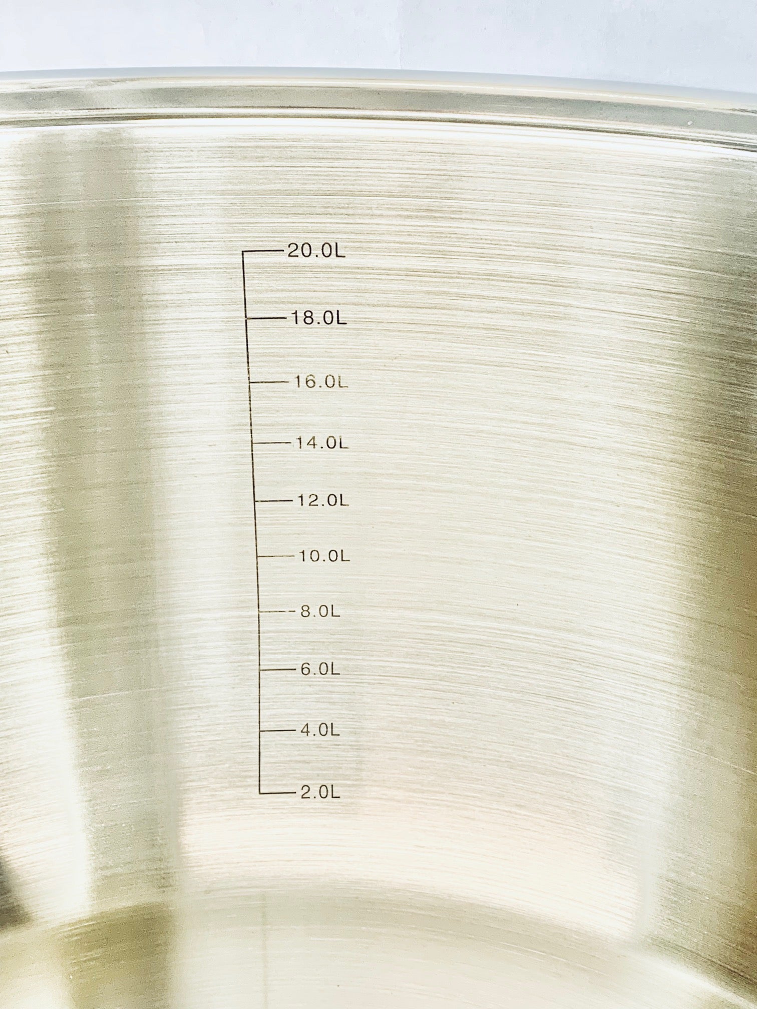Stock Pot 23litre 18/10 Stainless Steel 38cm Diameter - Royal Gift