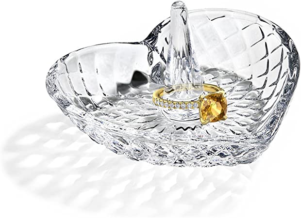 Fine Crystal Ring holder by Studio Crystal - Royal Gift