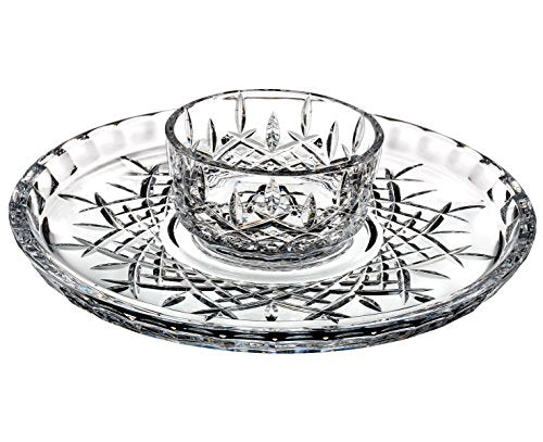 Waterford Markham Crystal Chip and Dip 2-Piece Set - Royal Gift